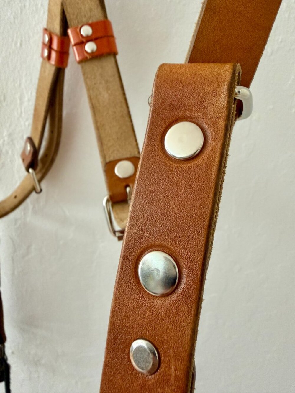 Leather Dual Camera Harness - Picture 3 of 5